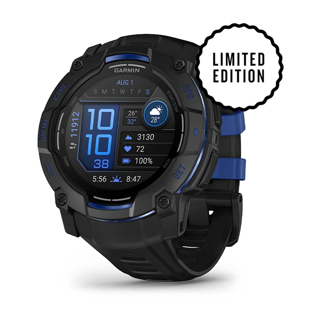 Orologio Garmin Instinct 3 Amoled 50mm limited 010-03020-03