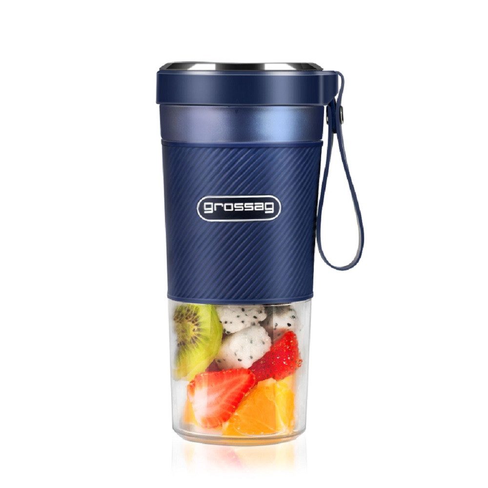 Akku-Smoothie-Maker Akku Smoothie Mixer to-go, 300ml, Blau, MX 10.09 (1381)
