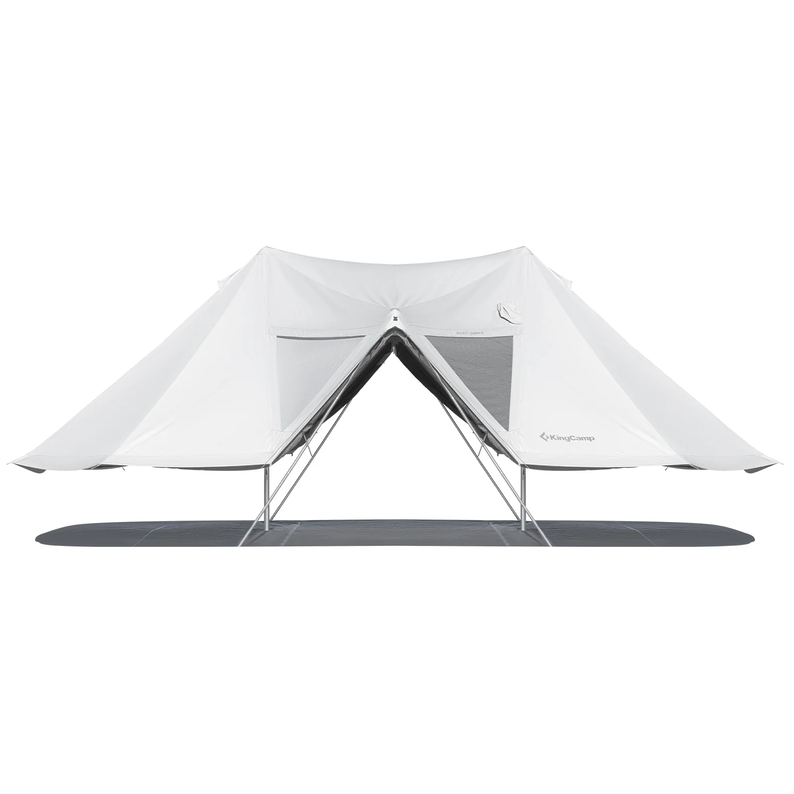 2025 KingCamp Khan Palace – Ampia tenda glamping con ventilazione variabile, altezza interna elevata e opzione per camino, ideale per grandi gruppi