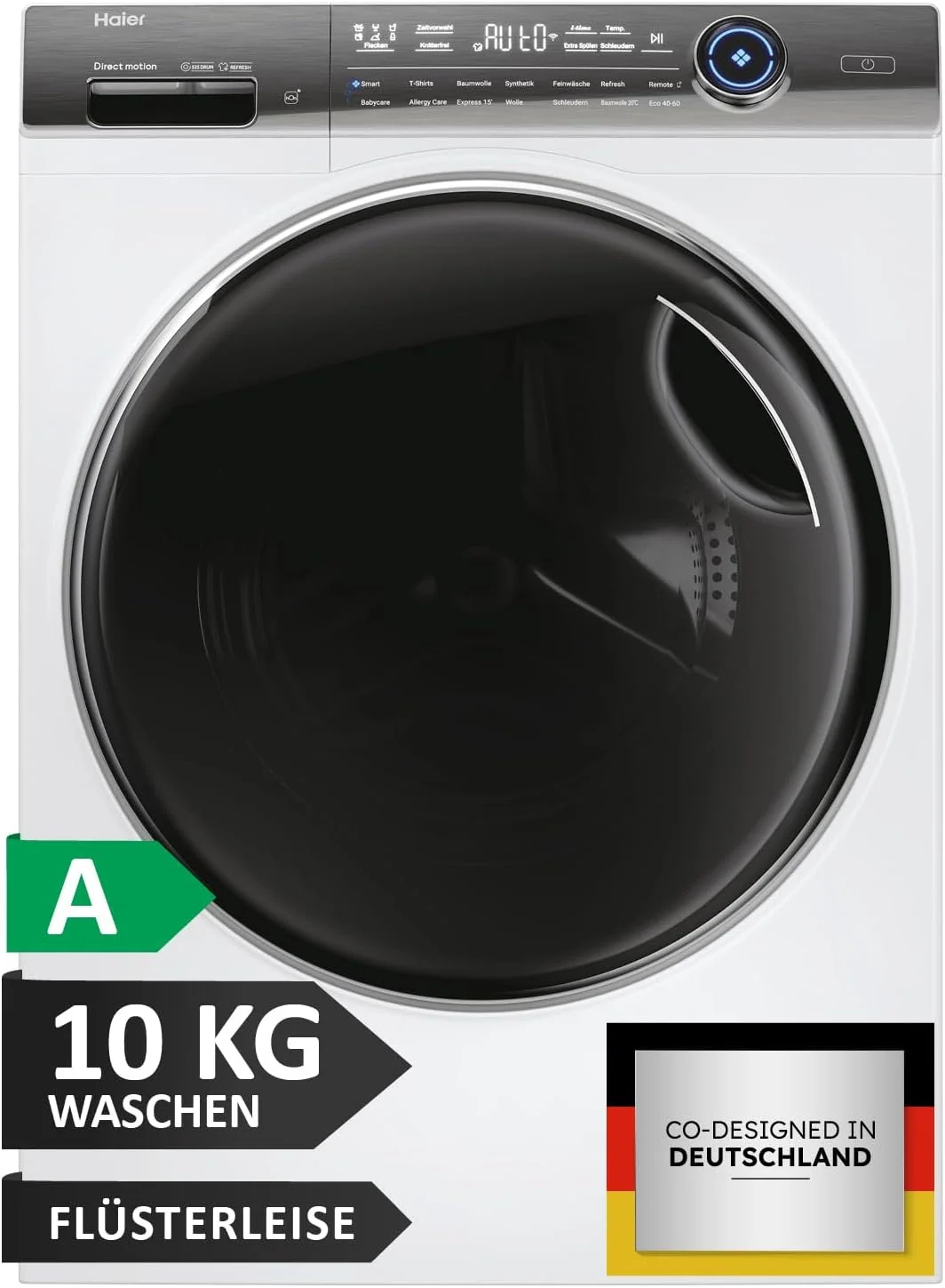 Haier Frontlader Waschmaschine 10kg I-PRO Serie 7 Plus HW100-BD14979U1