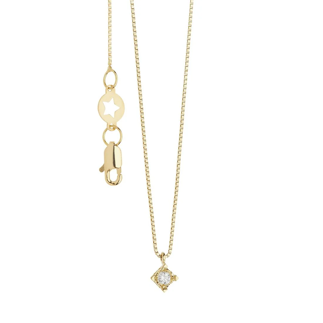 Collana Gioielli Comete brillante ct 0,05 punto luce - GLB 1536 G