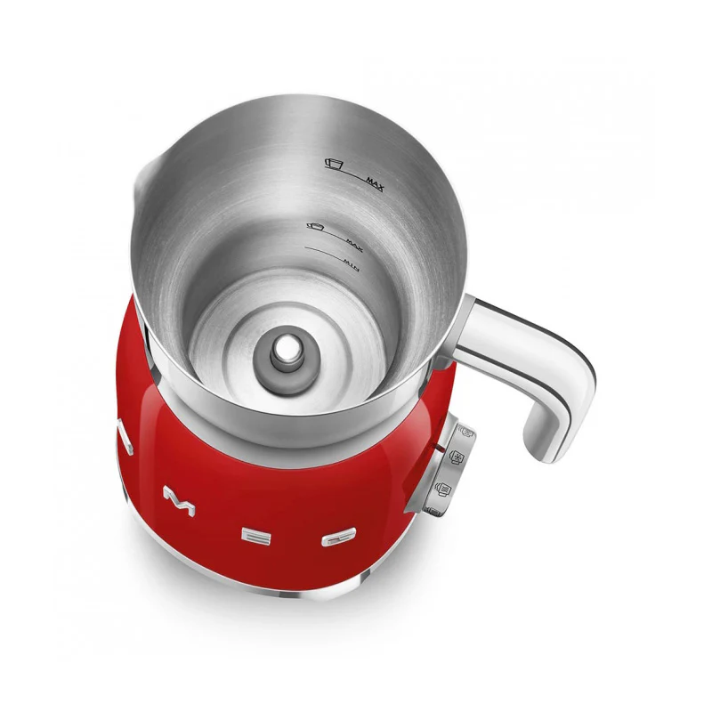 Smeg Montalatte Rosso Anni 50 MFF01RDEU