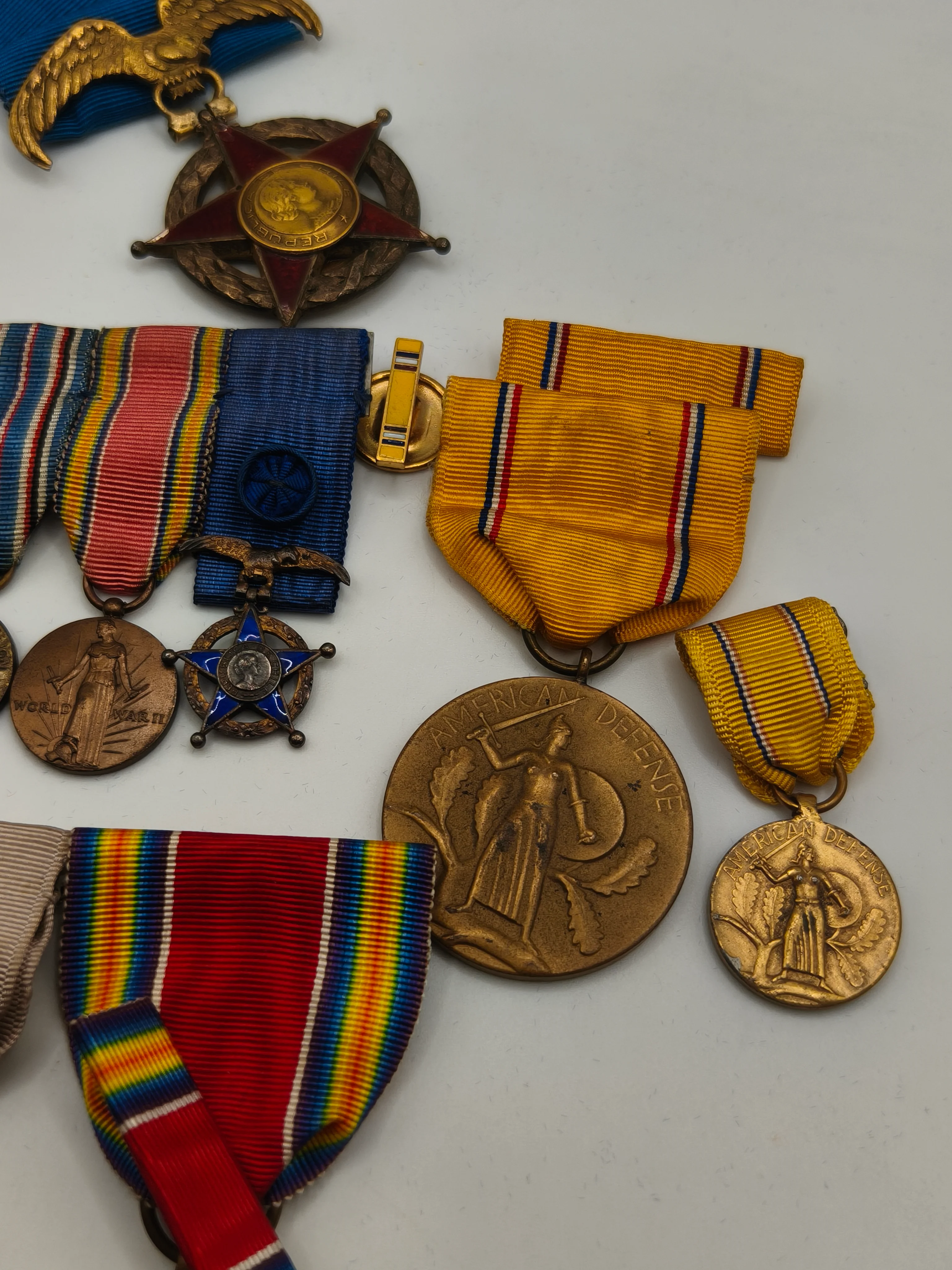 Lote medallas veterano IIWW. USA