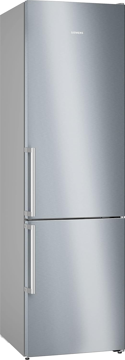 SIEMENS KG39EAICA iQ500 Kühl-Gefrier-Kombination, 201 x 60 cm, 249 L Kühlen + 94 L Gefrieren, LowFrost seltener abtauen, LED-Beleuchtung gleichmige Ausleuchtung, BigBox Platz für groes Gefriergut