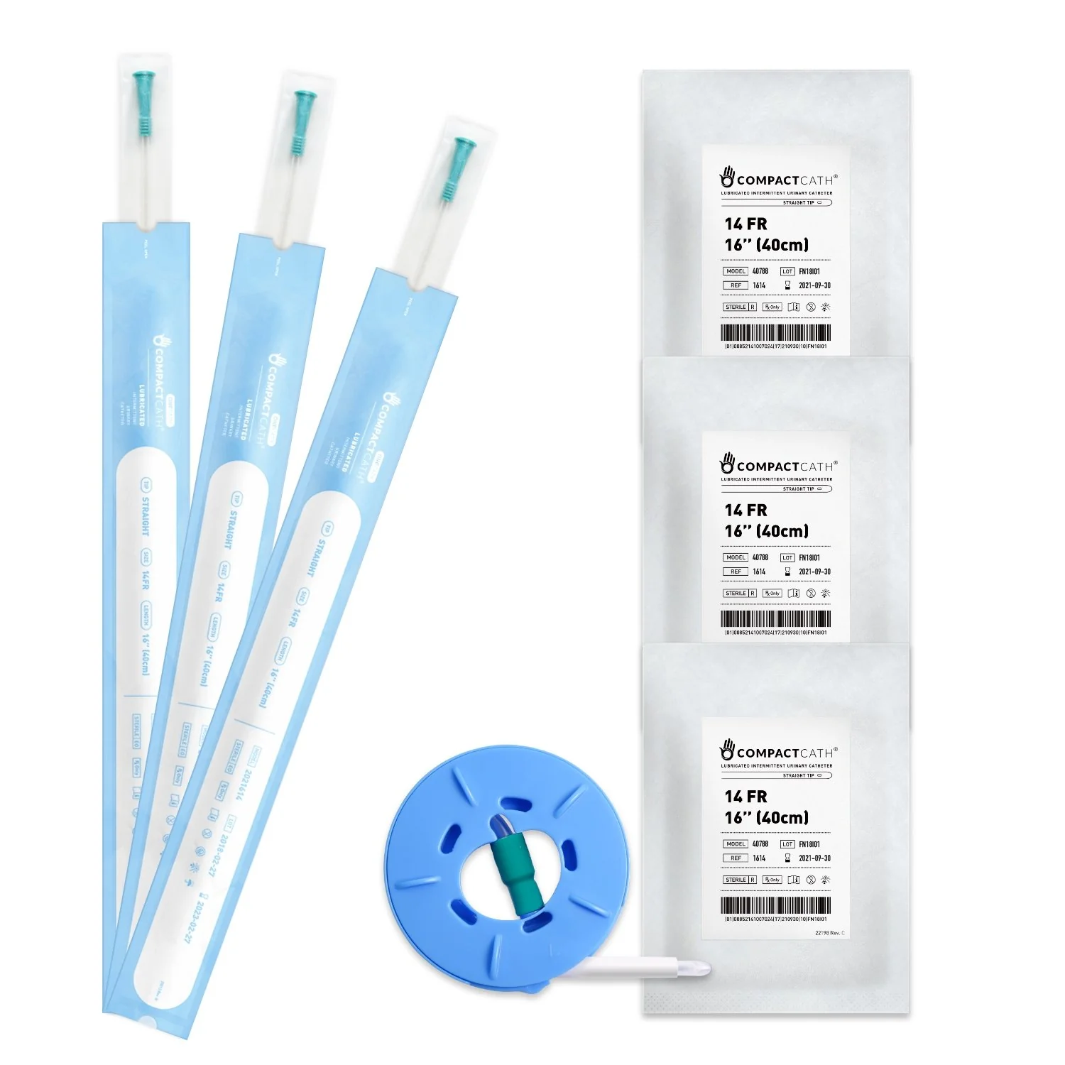 CompactCath Intermittent Catheter Sample Pack