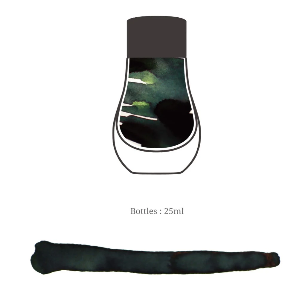 Dominant Industry Fishermen at Sea - Standard Ink Bottle