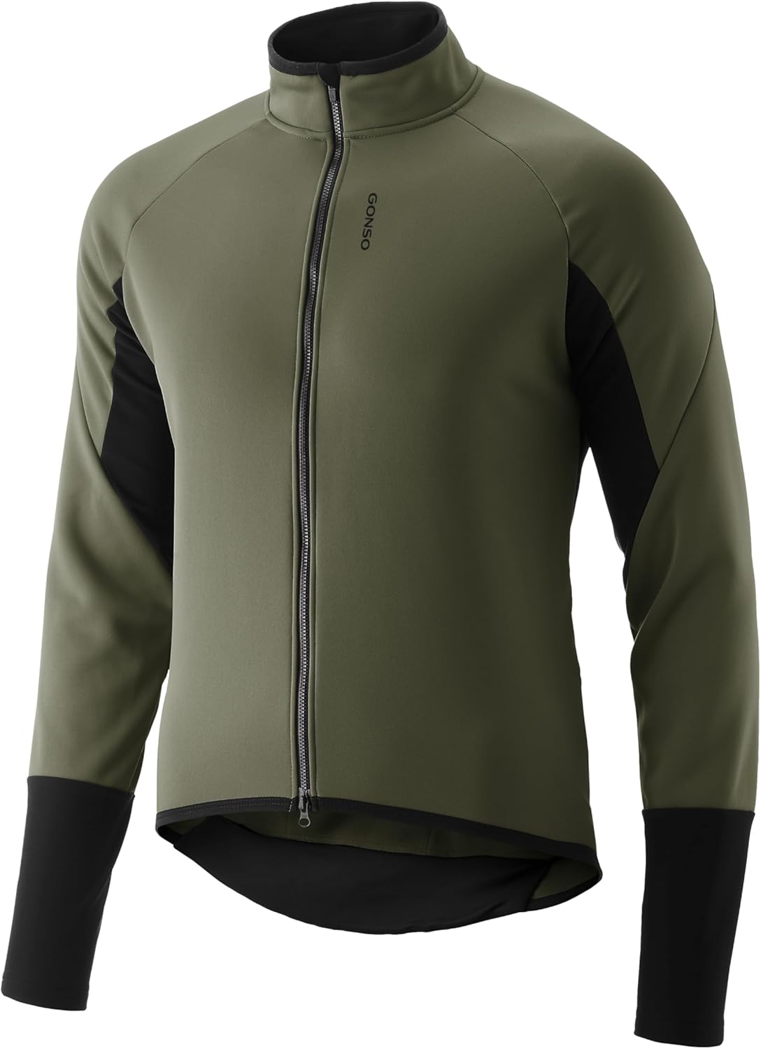 Gonso Road Jacket Softshell 2 M, Herren Fahrradjacke, Wasserabweisende Softshelljacke, Winddicht, G-Shell für optimale Wärmeisolierung, Enganliegende Passform, PFC-frei