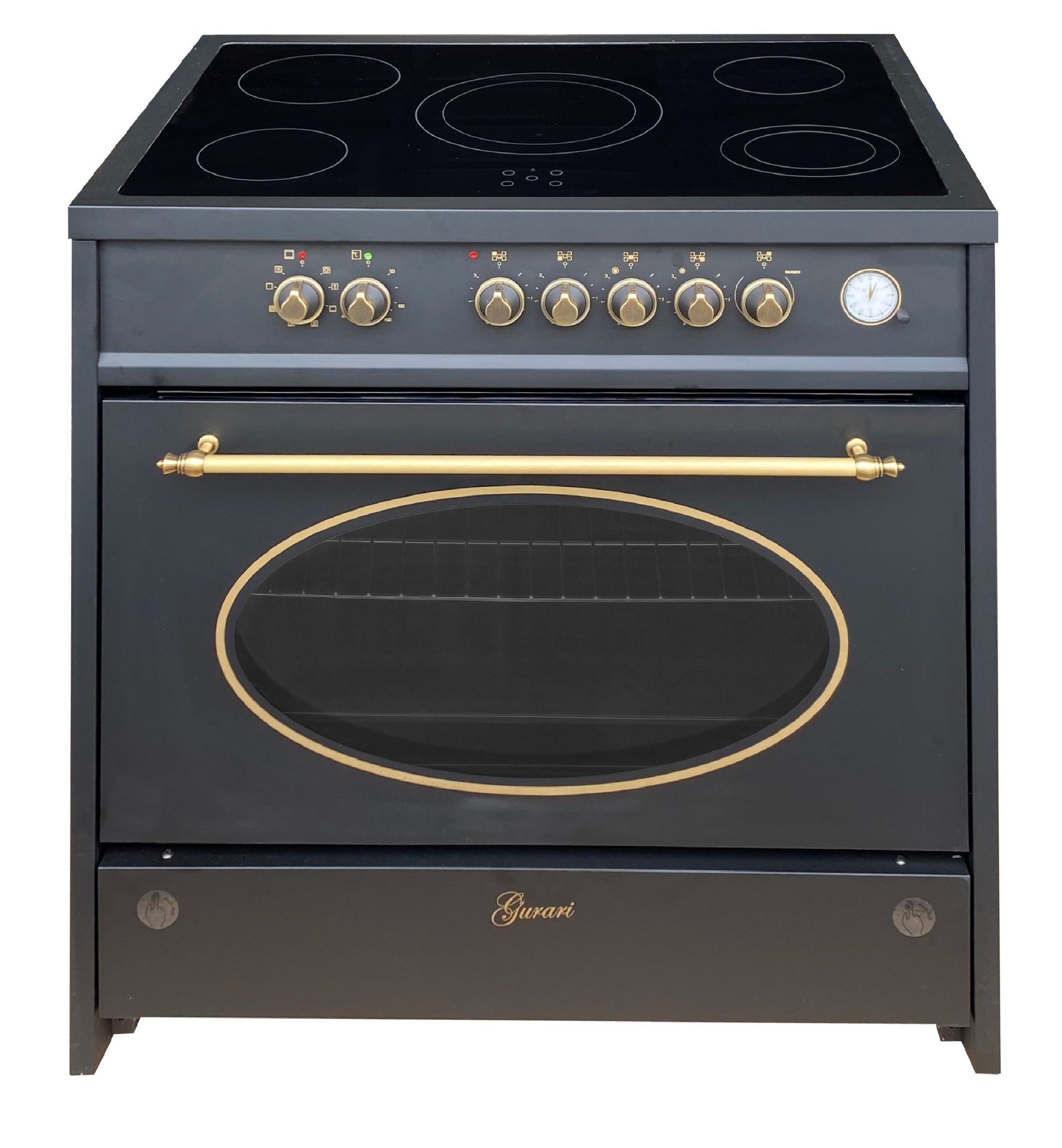 Elektro-Standherd GCH E 912 BL r+GCH S 155 BL 90 Prime//