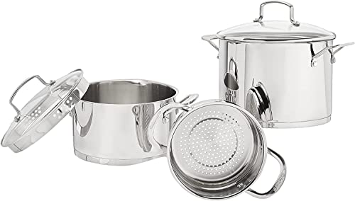 Cuisinart 89 13 13 Piece Cookware Set Professional Series, Stainless Steel: Home & Kitchen