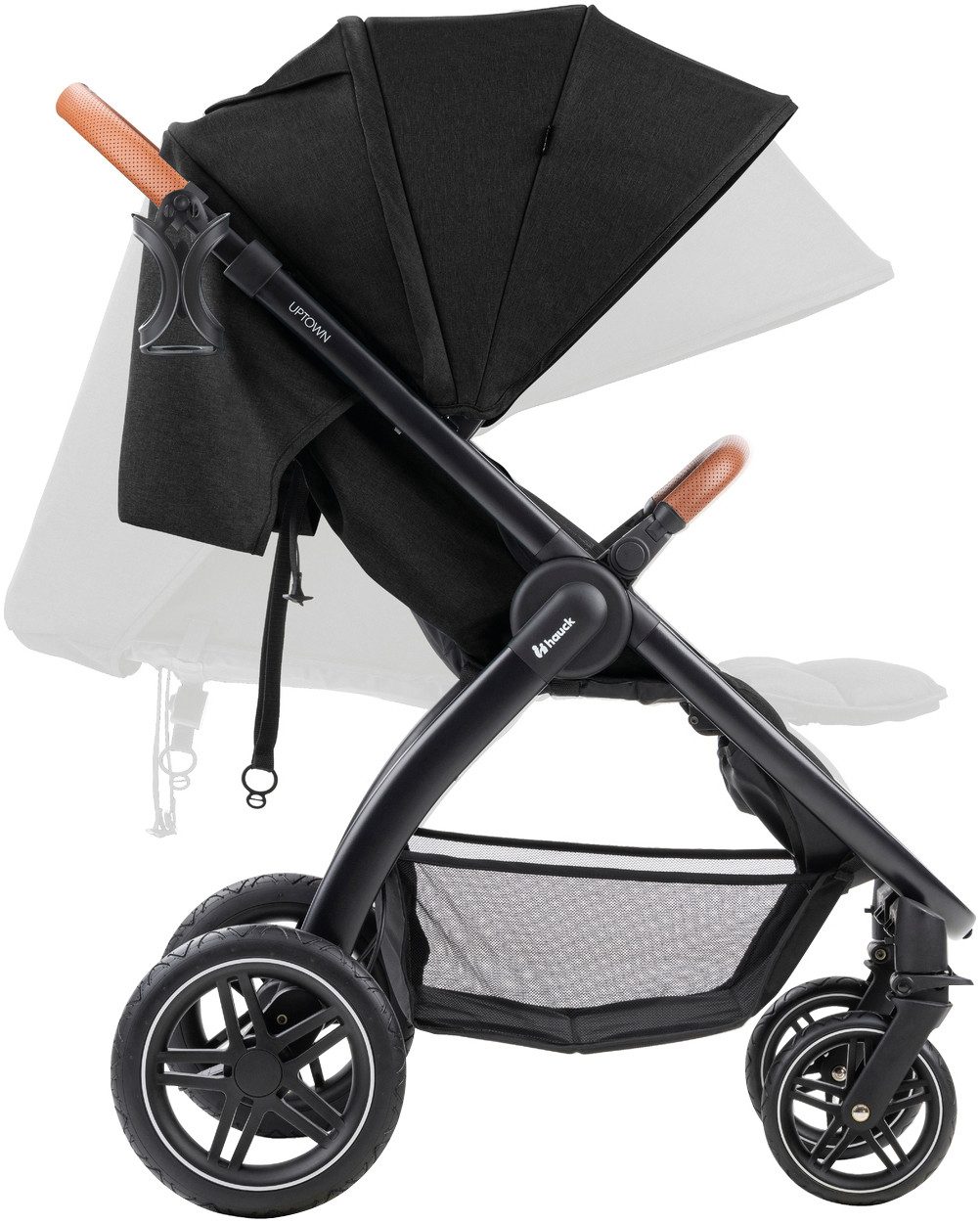 Kinder-Buggy Uptown, Black Melange