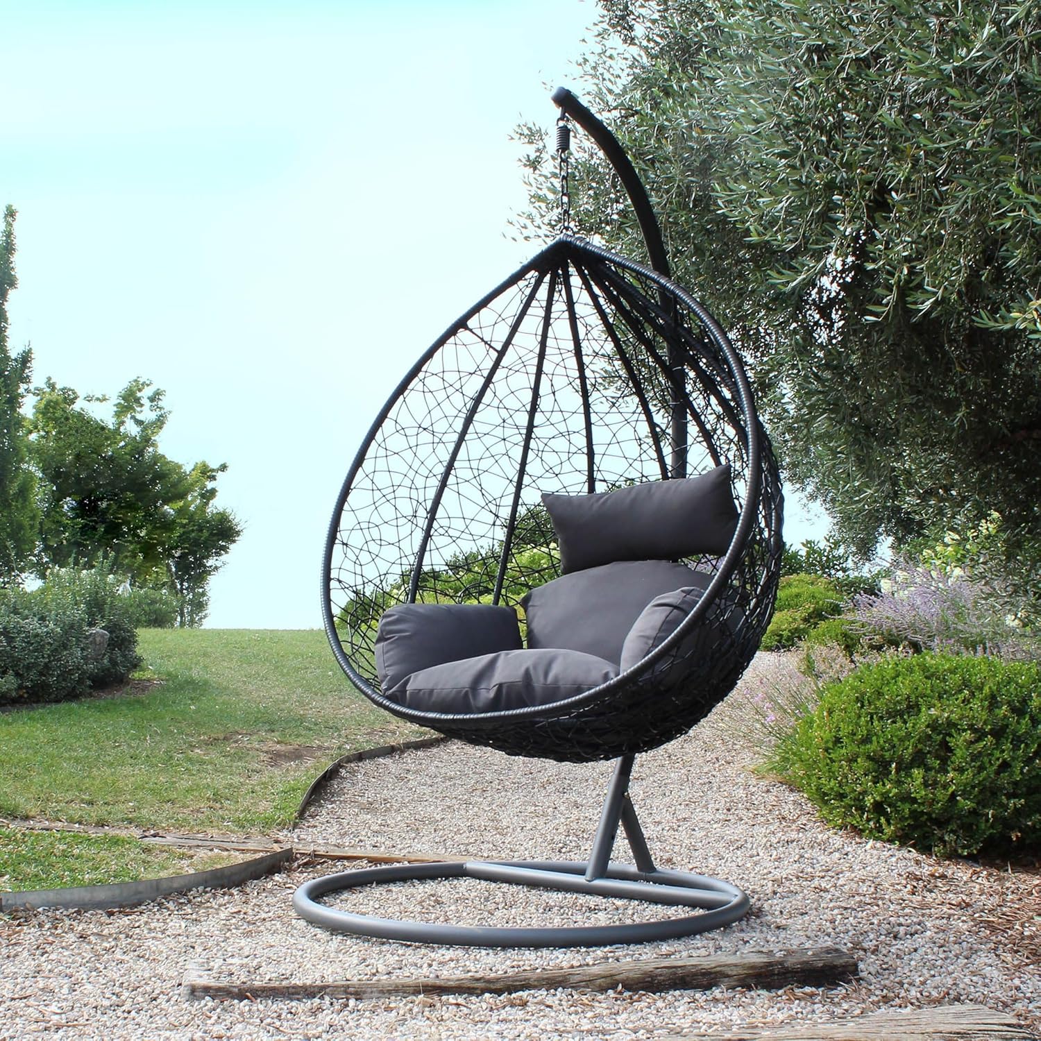 JAKI - sedia sospesa da giardino