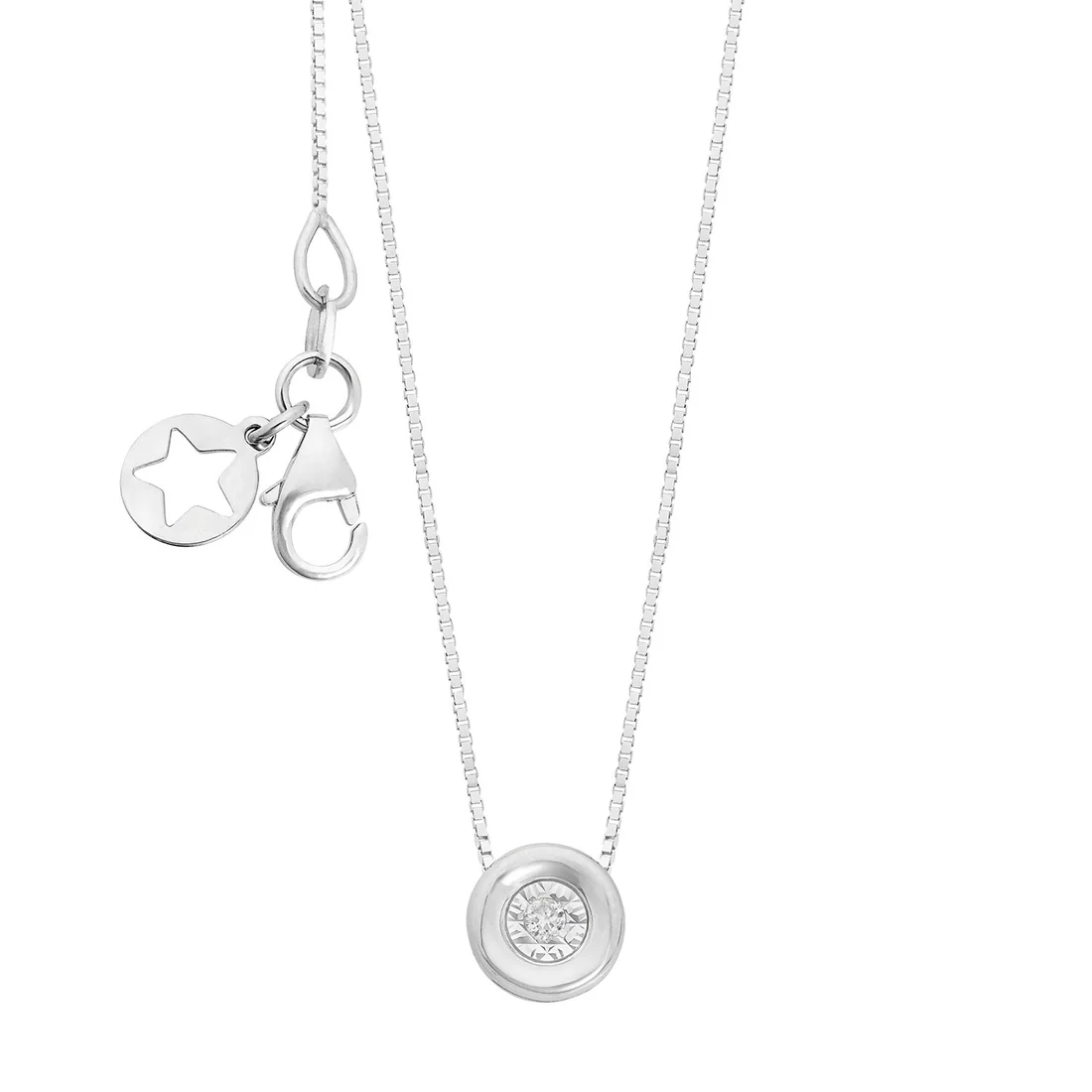 Collana Gioielli Comete punto luce brillante ct 0,02 KGLB 1405