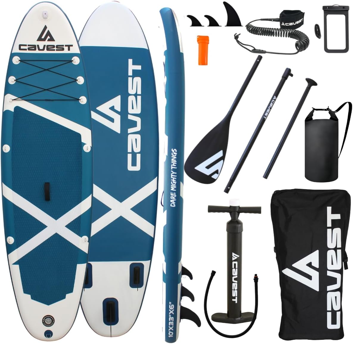 Tavola Paddle Surf gonfiabile con tutti gli accessori inclusi, per adulti e bambini. Alta stabilità. Stand up Paddle Board Sup. Resistente.