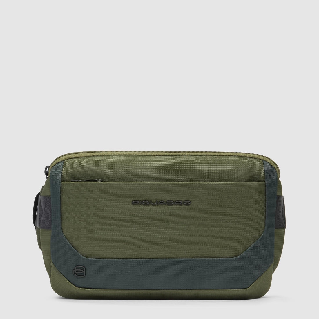 Marsupio Piquadro in tessuto e pelle portabilit�� a monospalla verde CA6885S140-VE