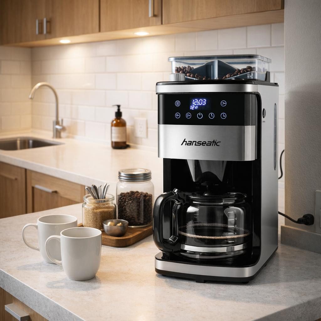 Kaffeemaschine mit Mahlwerk HCMG105015SD