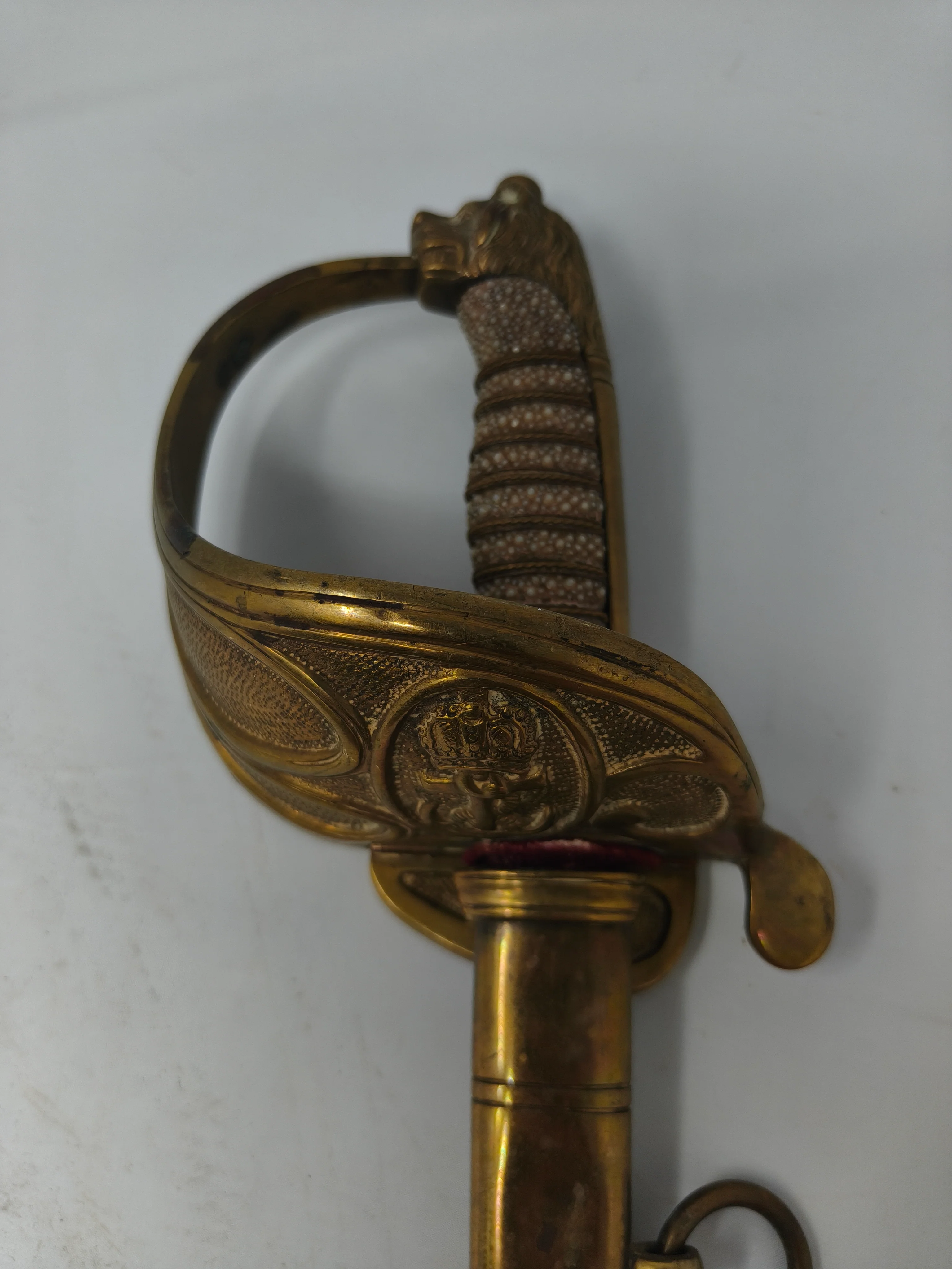 Navy Italian Ceremonial Saber. IIWW