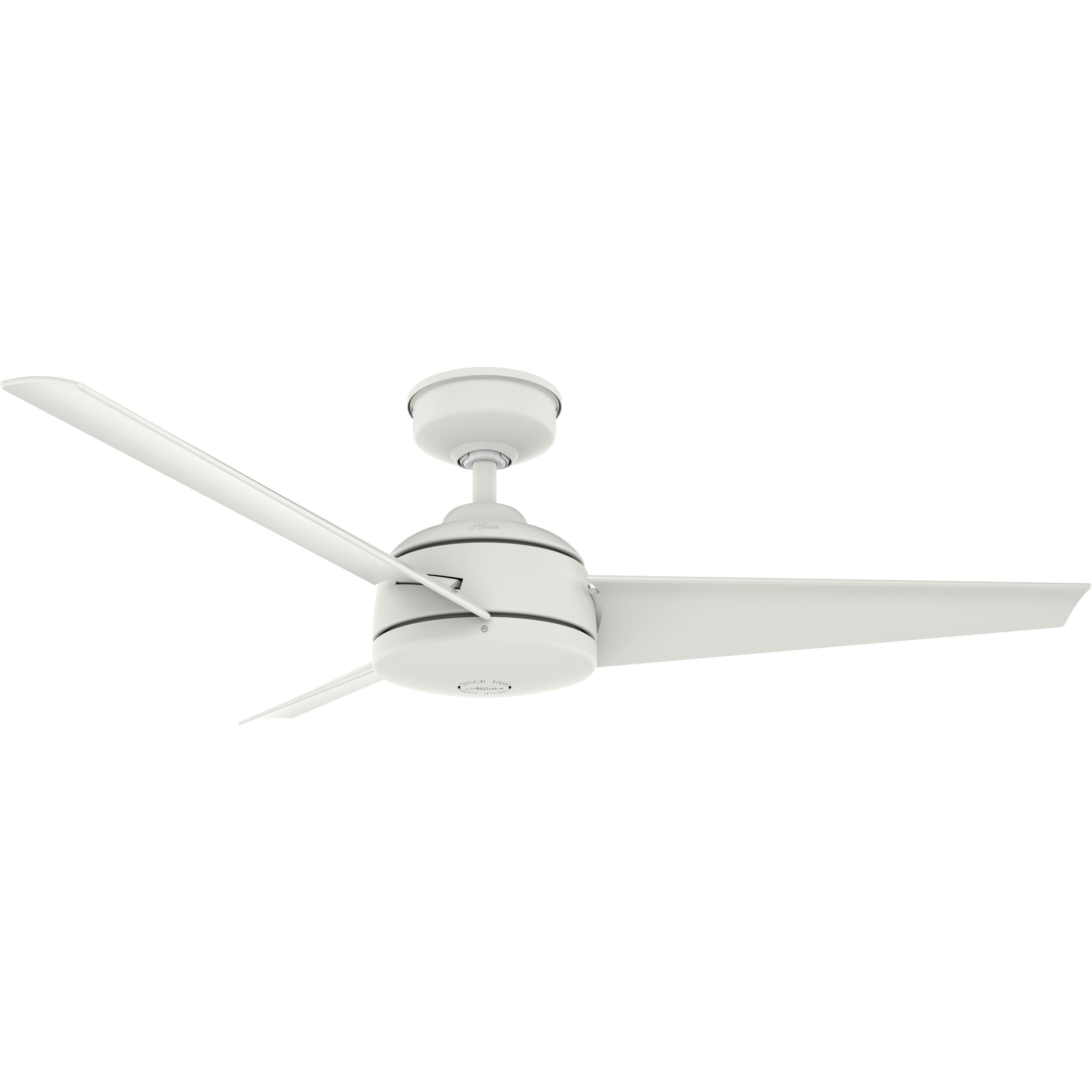Deckenventilator Outdoor Deckenventilator Trimaran Weiß mit Wandschalter