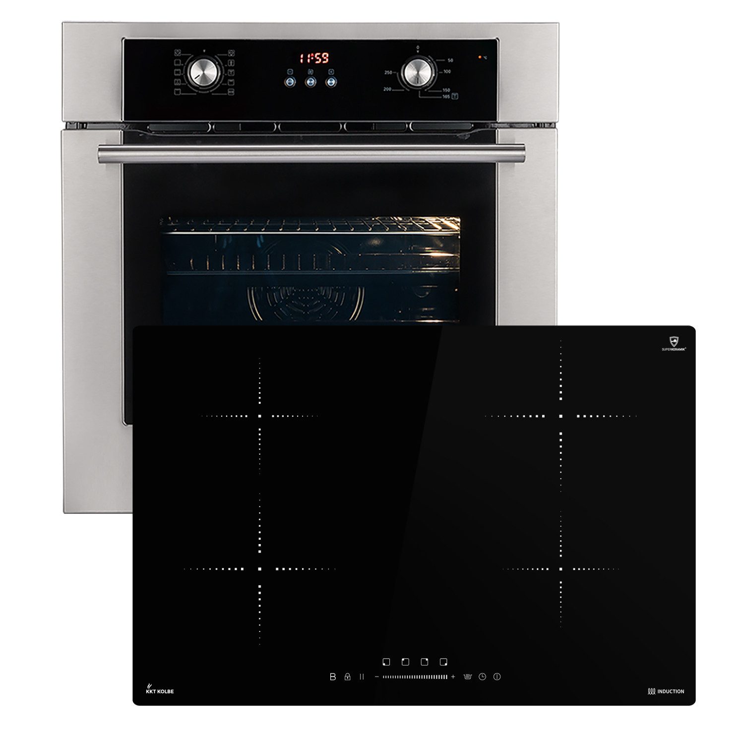 Backofen-Set Backofen und Induktionskochfeld SET8810IH877RL