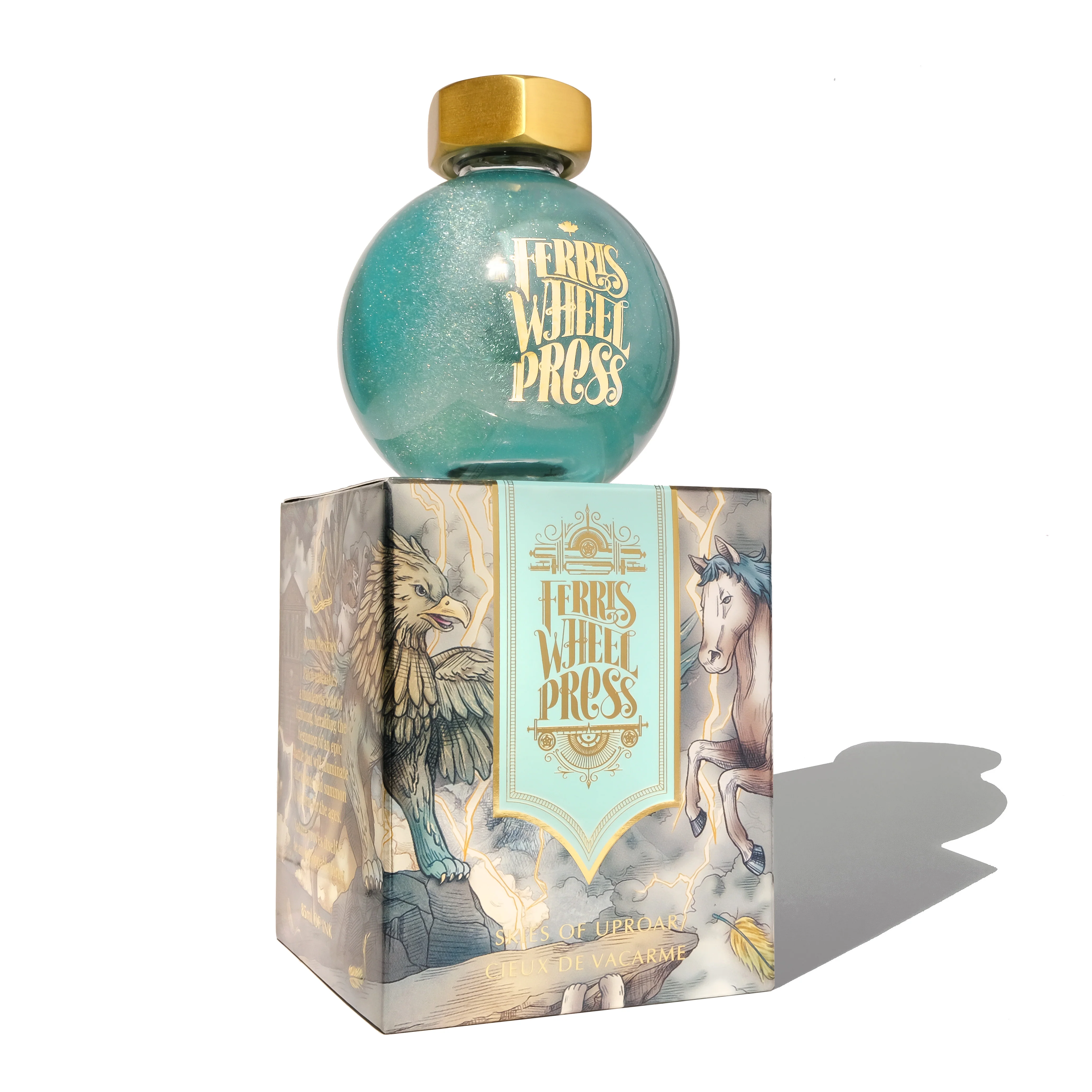 Ferris Wheel Press Fountain Pen Ink - Bestiary Series - Skies of Uproar