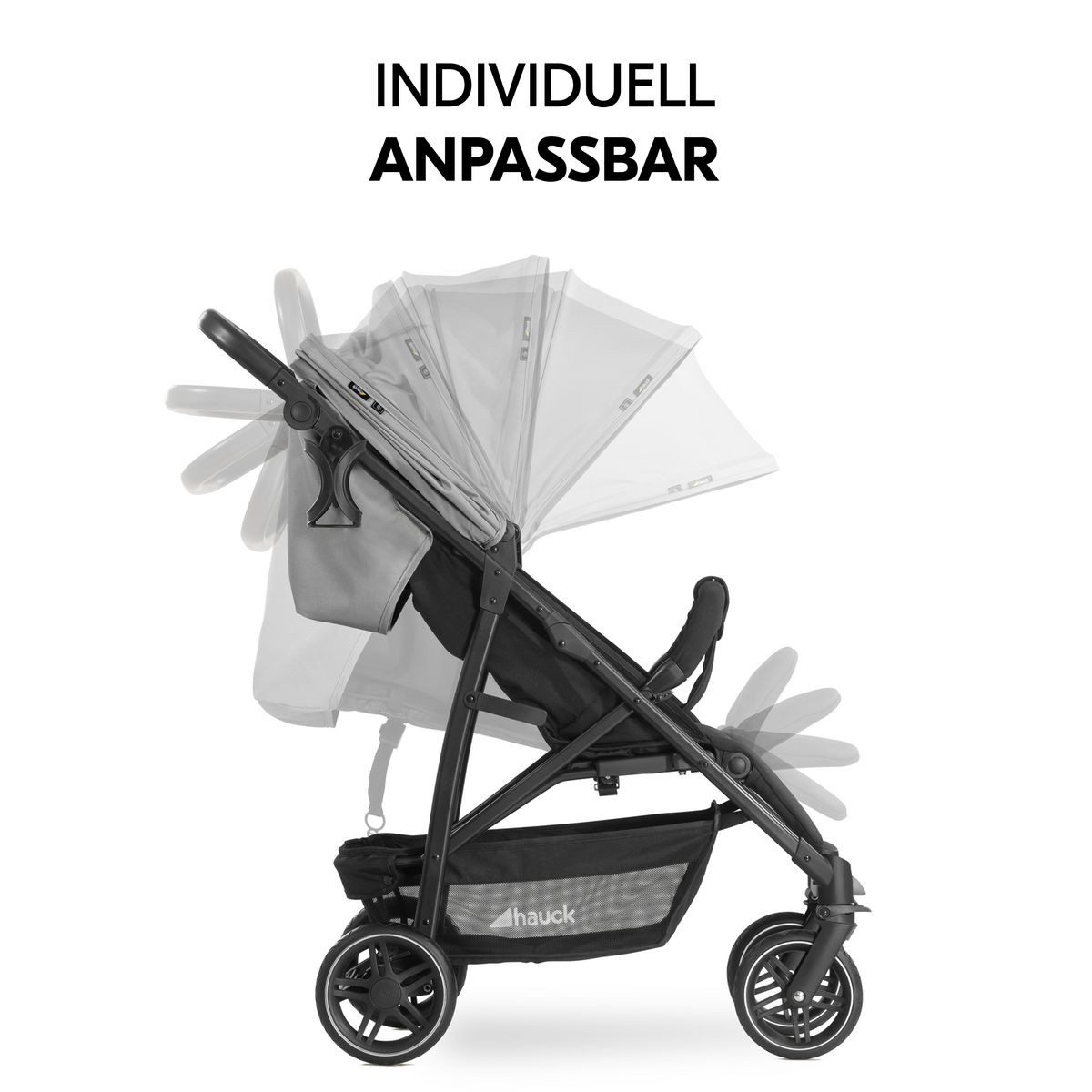 Kinder-Buggy Rapid 4R Plus - Grey