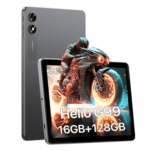 UMIDIGI Tablet G3 Tab Ultra 10.1 Pollici, Android 13 Tablet PC, 16GB RAM 128GB ROM(TF 1TB), Tablet con sim Dual SIM 4G, Octa Core 2.2Ghz/5G 2.4G WiFi/6000mAh/8MP 8MP/Bluetooth 5.2/GPS   Grigio : Informatica