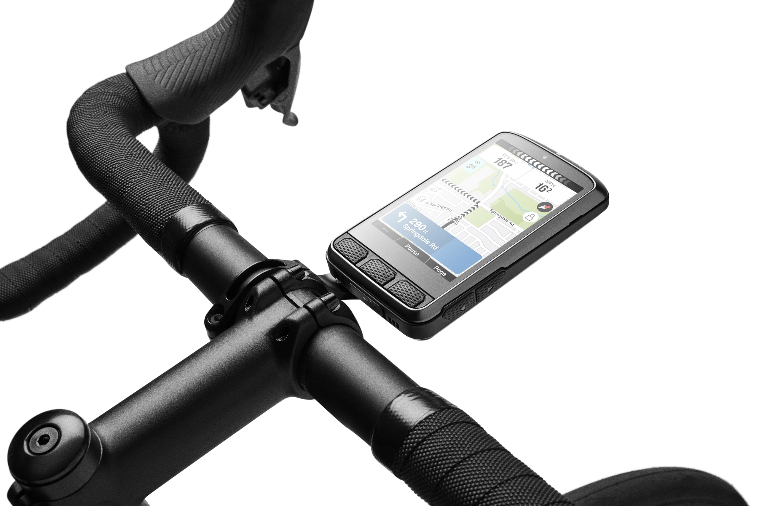 GPS Fahrradcomputer ELEMNT ACE mit Touchscreen Luftwiderstandsmessung GPS-Navigation und Leistungsdaten 208 g