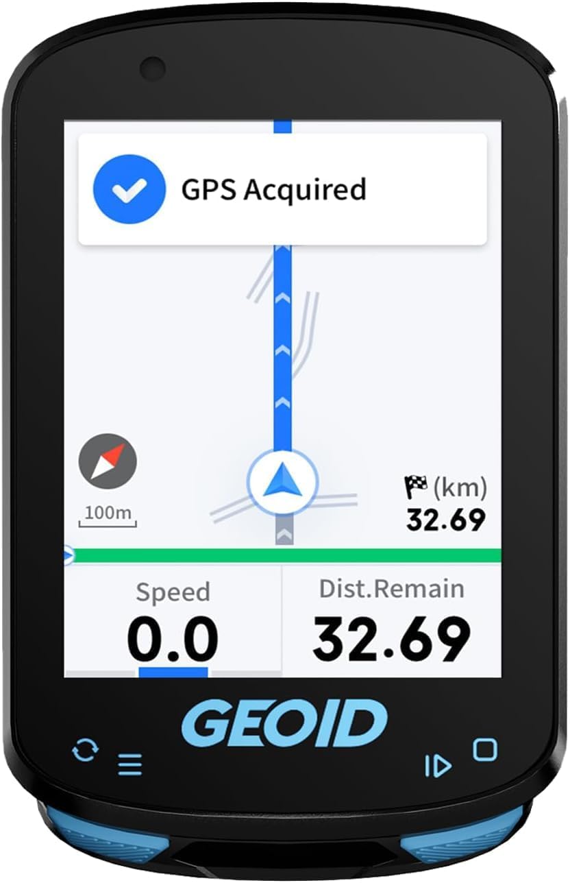 GEOID CC600 Ciclocomputer Bici GPS, Navigazione, 2,4