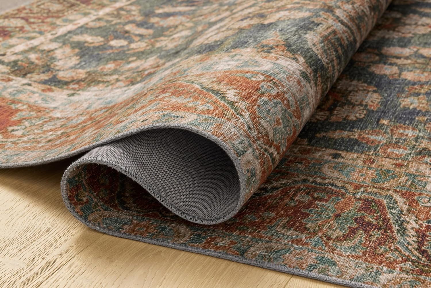 Loloi Chris Loves Julia Jules Collection JUL-10 Ocean/Spice 7'-6