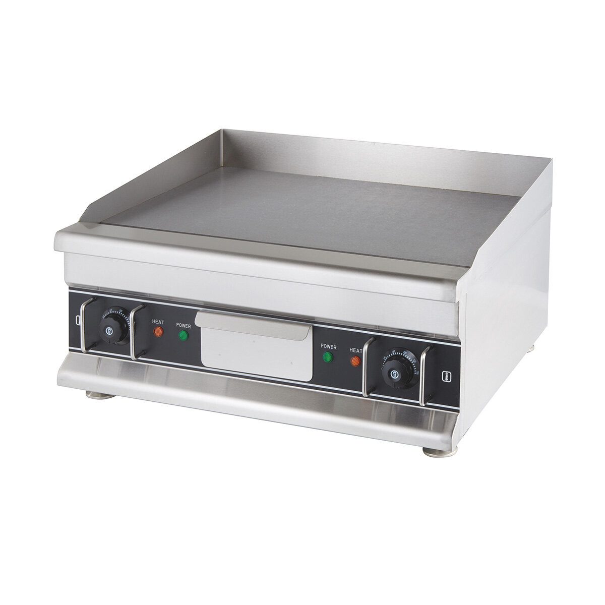 Elektrogrill Elektro Grillplatte glatt 5 kW Gastro Plancha Tischgerät