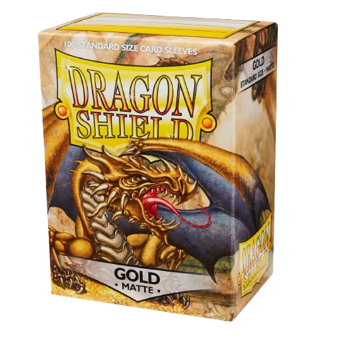 DS Sleeves (100) Gold Matte