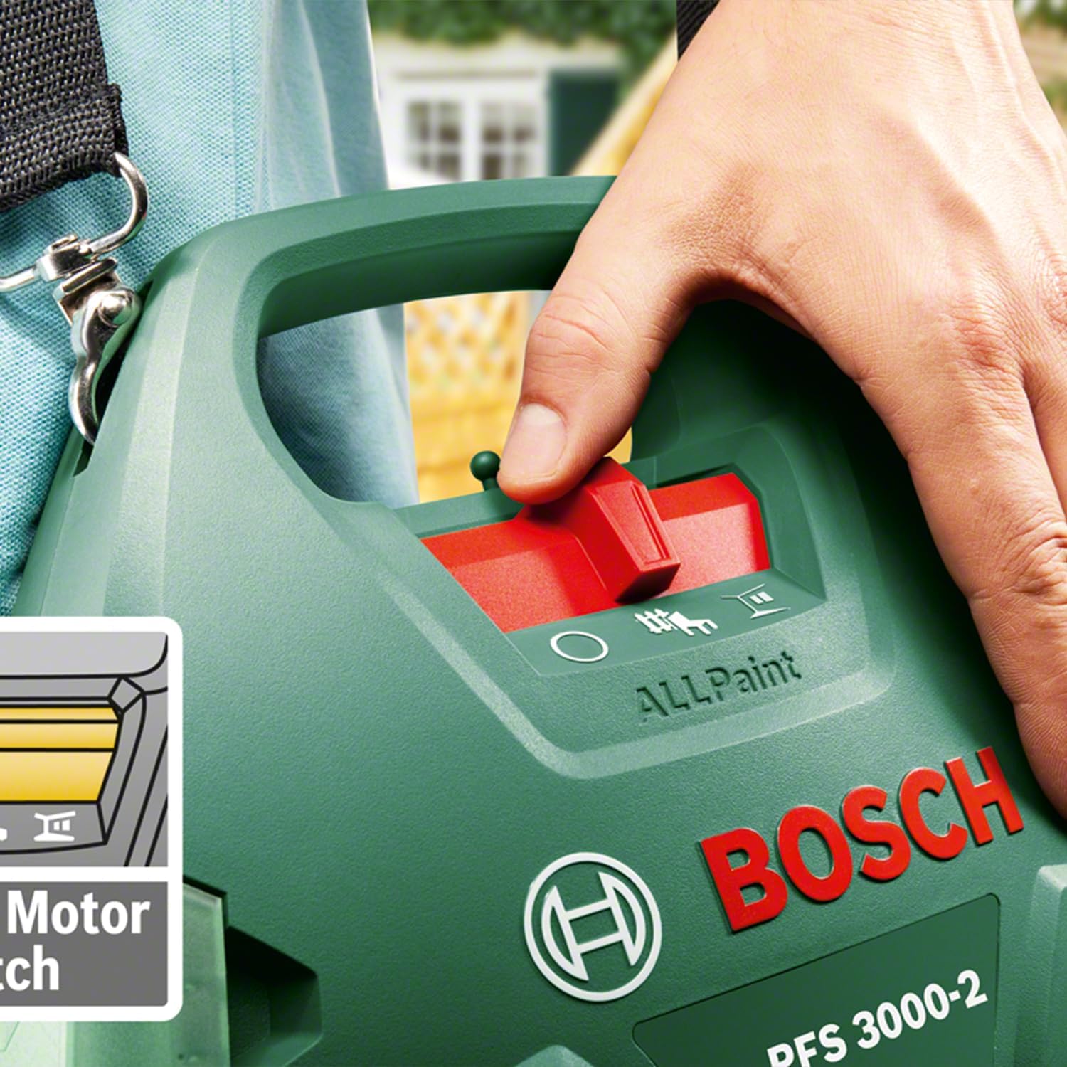 Bosch sistema elettrico di verniciatura a spruzzo PFS 3000-2 (650 Watt, in scatola di cartone)