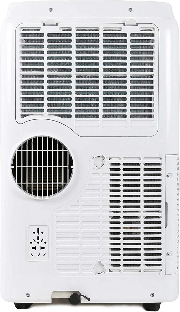 14,000 BTU Portable Air Conditioner with Heat and Remote Control, White