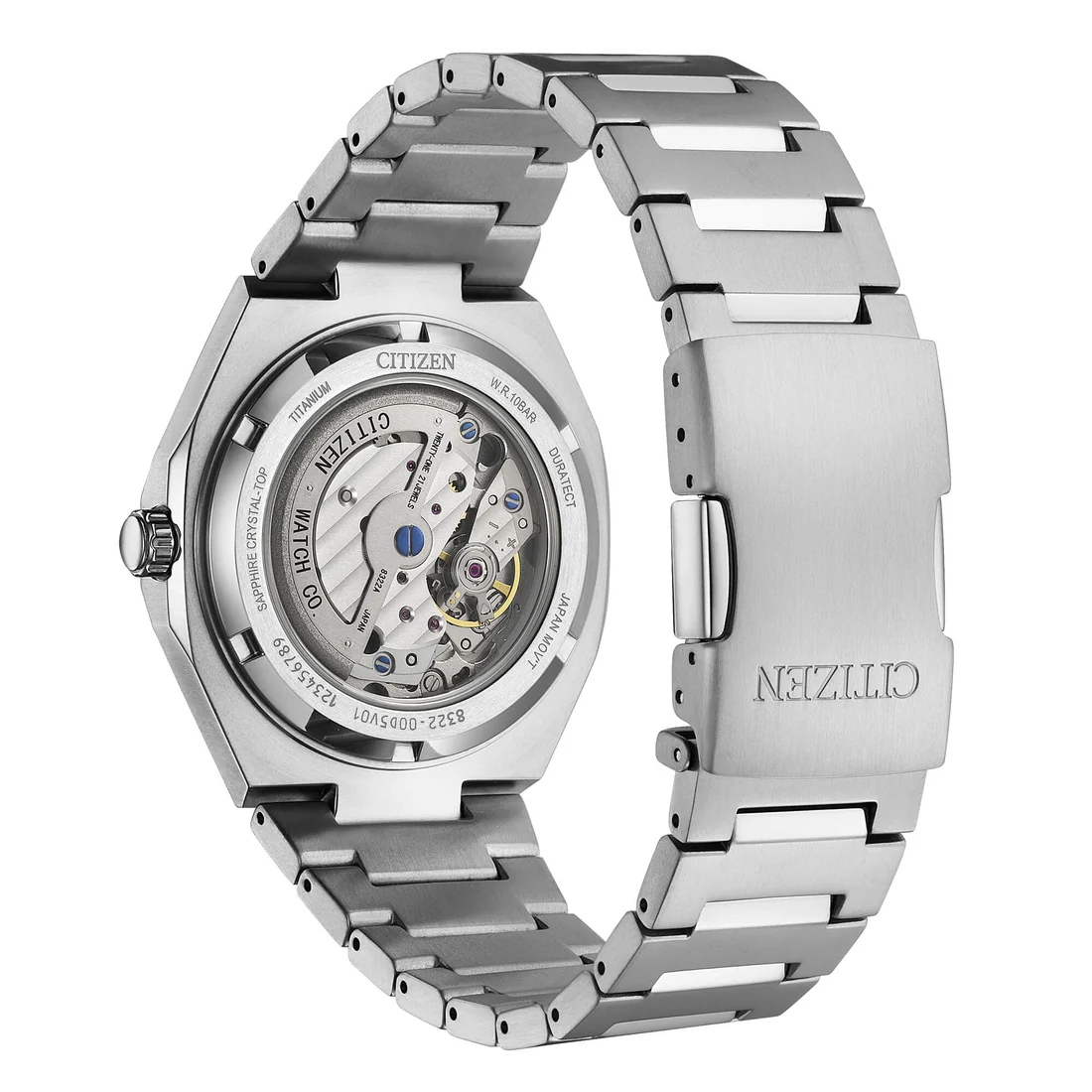 Orologio Citizen Zenshin NK5020-58M blu in supertitanium automatico