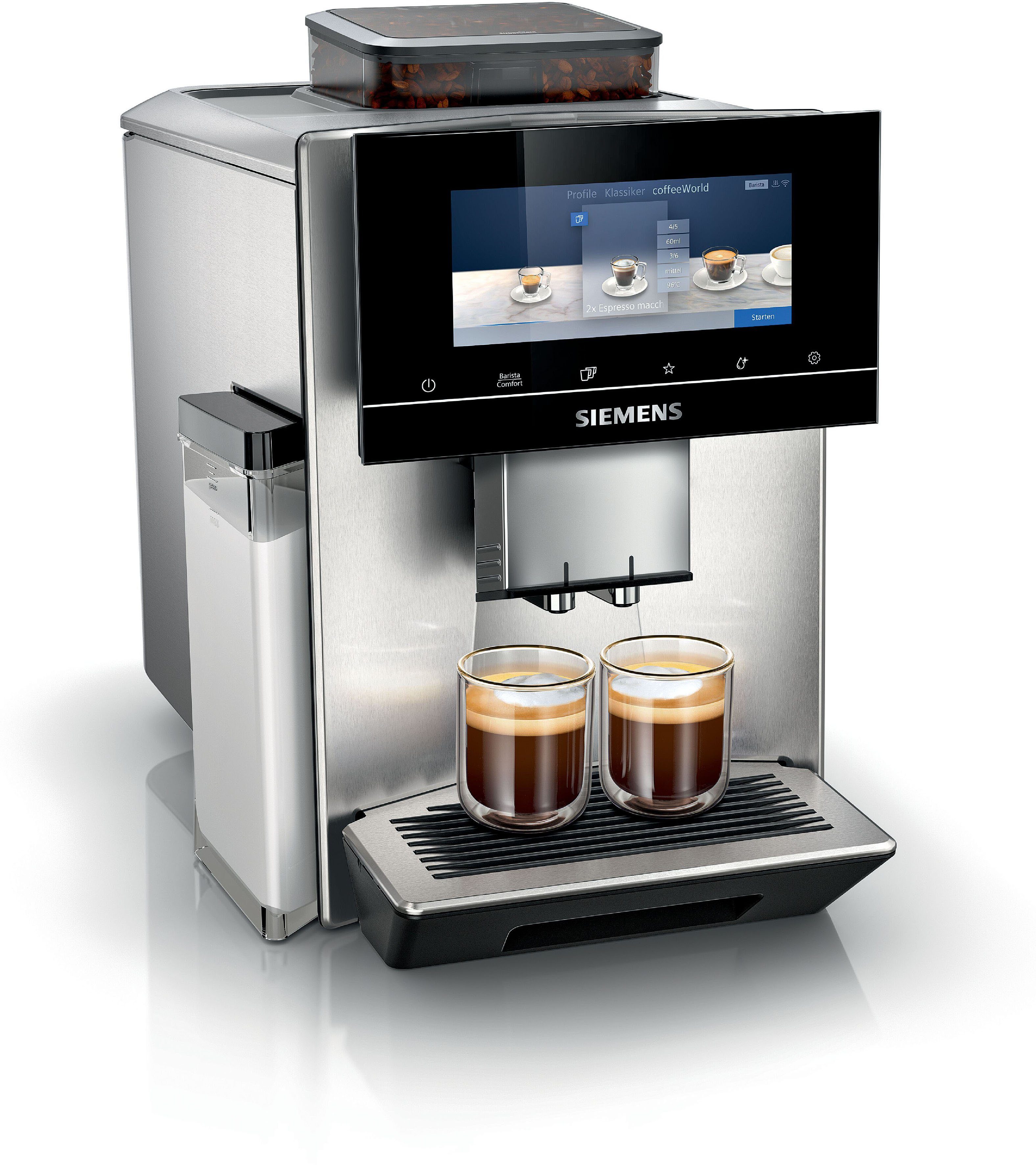 Kaffeevollautomat EQ900 TQ903D43, intuitives 6,8