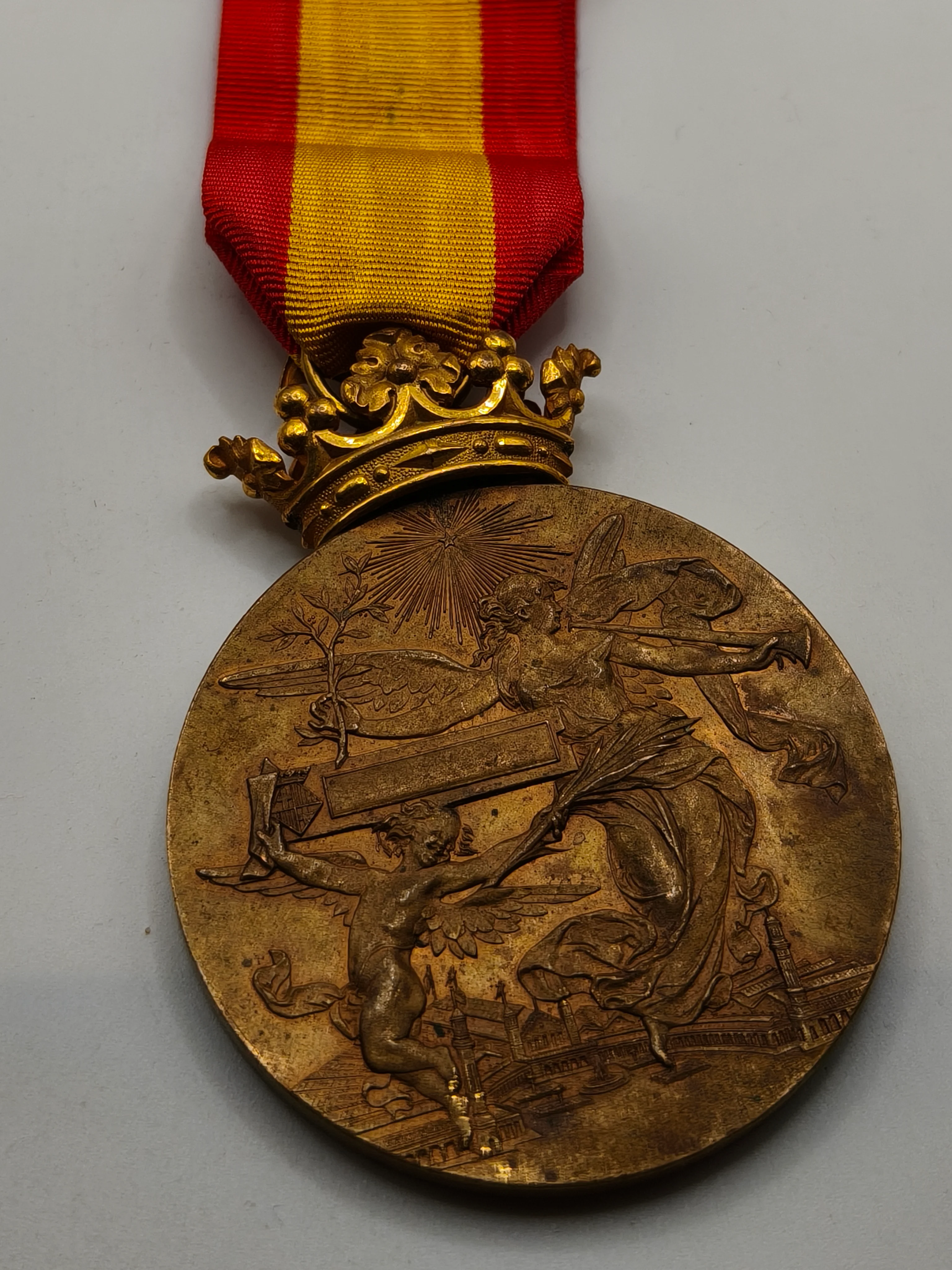 Medalla exposici��n internacional de Barcelona