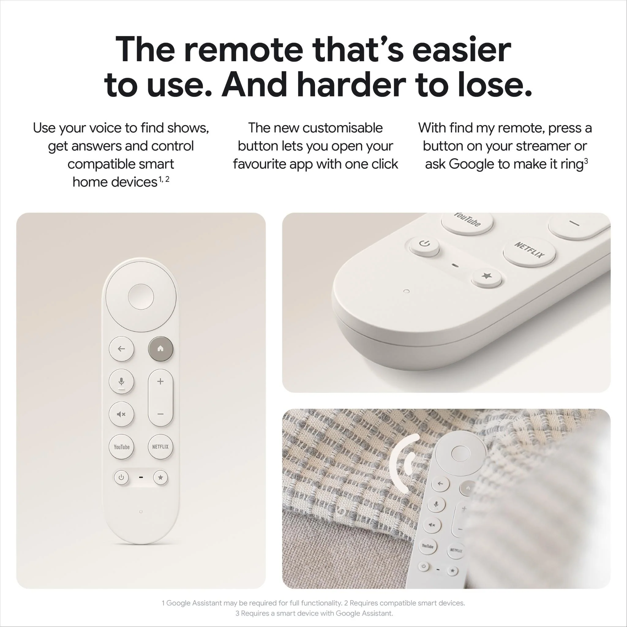 Google TV Streamer 4K - Snel, Slim & Gepersonaliseerd Entertainment met 32GB Opslag, Voice Remote en Dolby Vision