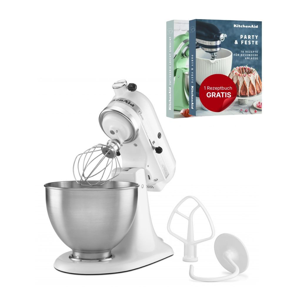 Küchenmaschine KitchenAid 4,3 L 5K45SS Classic Küchenmaschine
