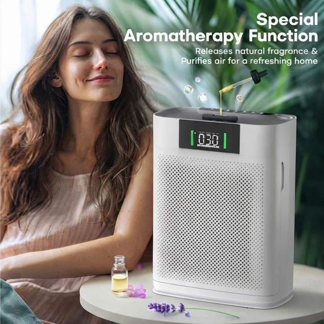 HEPA Air Purifier for Pets | H13 HEPA | PM 2.5 Display | Large Rooms up to 2300 sq.ft / 214m2