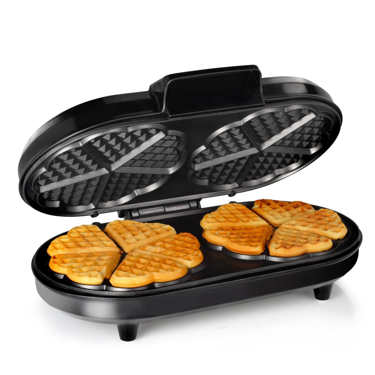 Waffeleisen Tristar WF-2120 Waffeleisen – 10 herzförmige Waffeln gleichzeitig – Ed