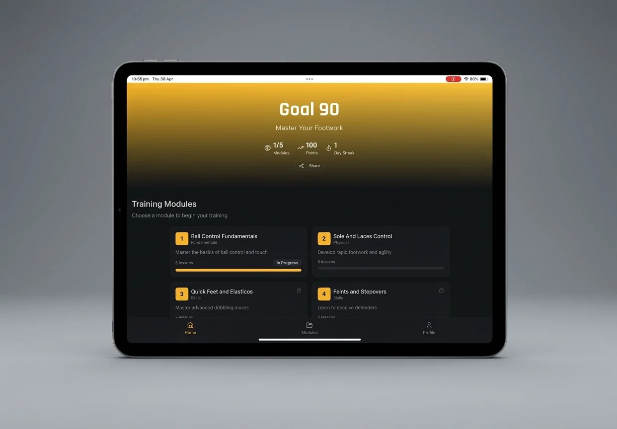 Goal 90 Footwork Mastery Mat