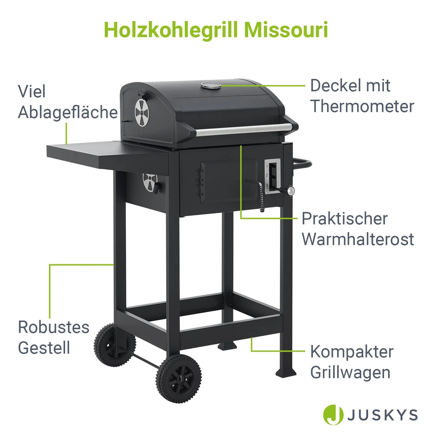 2025 BBQ Houtskoolgrill Missouri