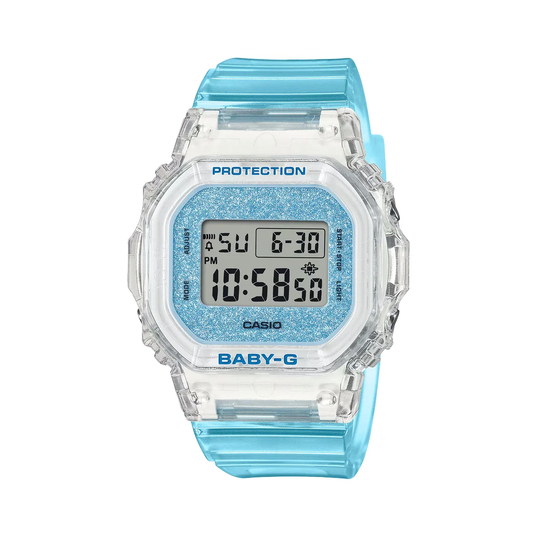 Orologio Casio Baby-G BGD-565GC-2ER glitter azzurro