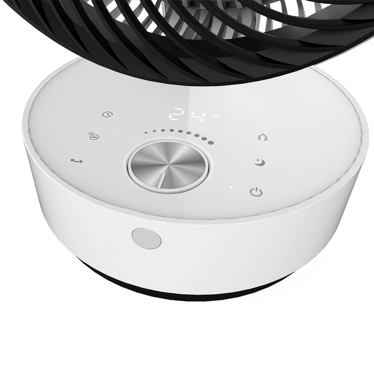 Standventilator Design Zirkulator Ventilator mit Ionisator CA-404W.