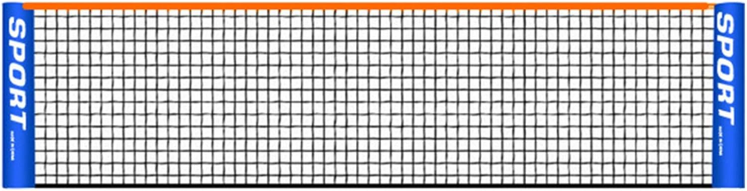 Rete portatile pieghevole per badminton, rete di ricambio per sport per badminton, tennis, pallavolo per bambini, pickleball, rete sportiva in nylon facile da installare, per interni o esterni, per