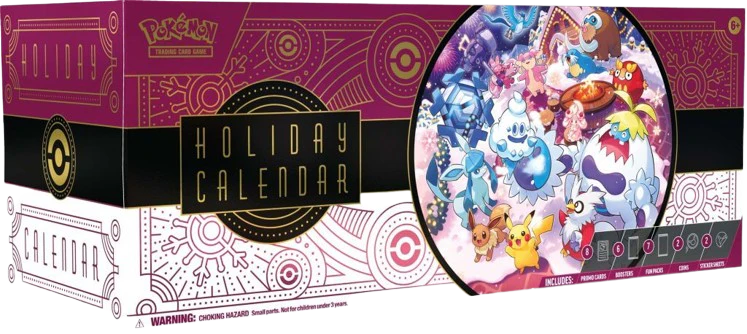 Pokémon TCG Holiday 2025 Calendar