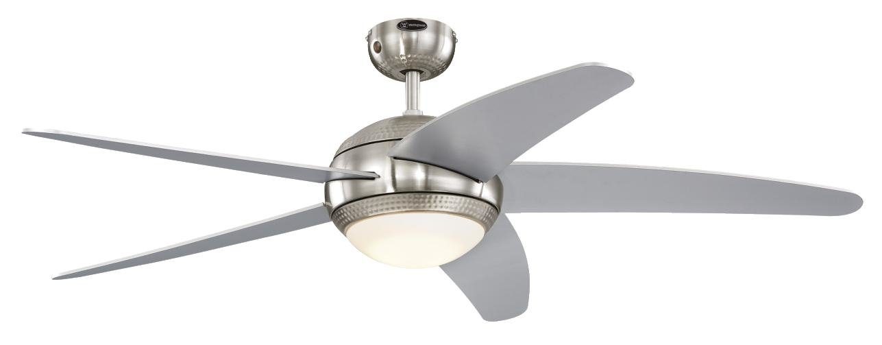 Deckenventilator Deckenventilator Bendan LED Silber mit Fernbedienung