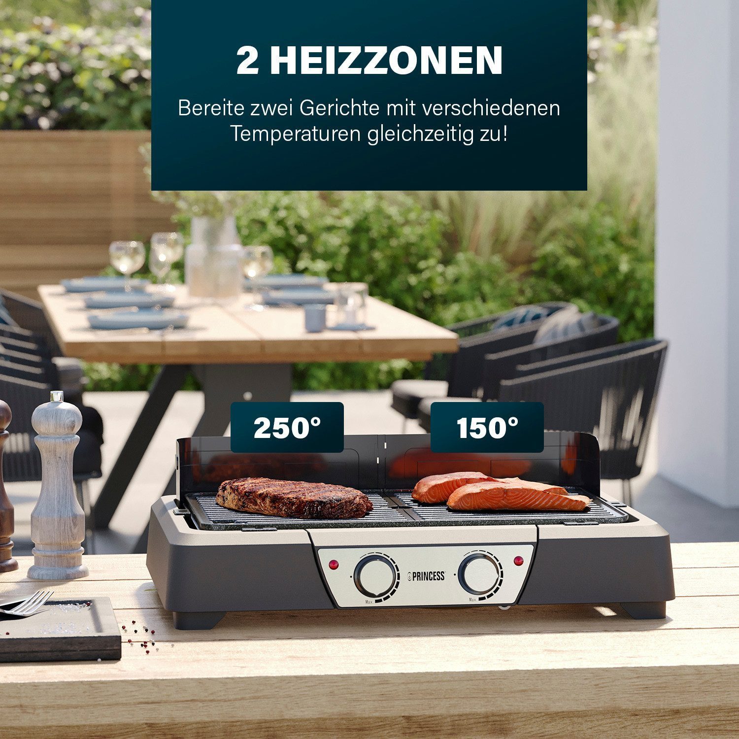 Elektrogrill Princess 112254 Elektrischer Grill und Tischgrill