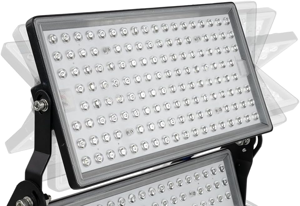 LUXULA LED Strahler Außen 500W 4000K Neutralweiß - 67.500lm extrem hell - IP65 Aussenbeleuchtung Wand Baustrahler Flutlicht für Baustelle, Sportplatz, Industrie, Gewerbe