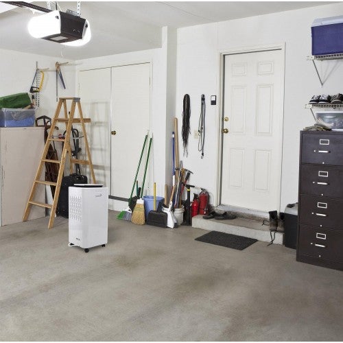 Ivation 11 Pint Small Compressor Dehumidifier &ndash; with Continuous Drain Hose for Smaller Spaces, Bathroom, Attic, Crawlspace and Closets &ndash; for Spaces Up to 216 Sq/Ft