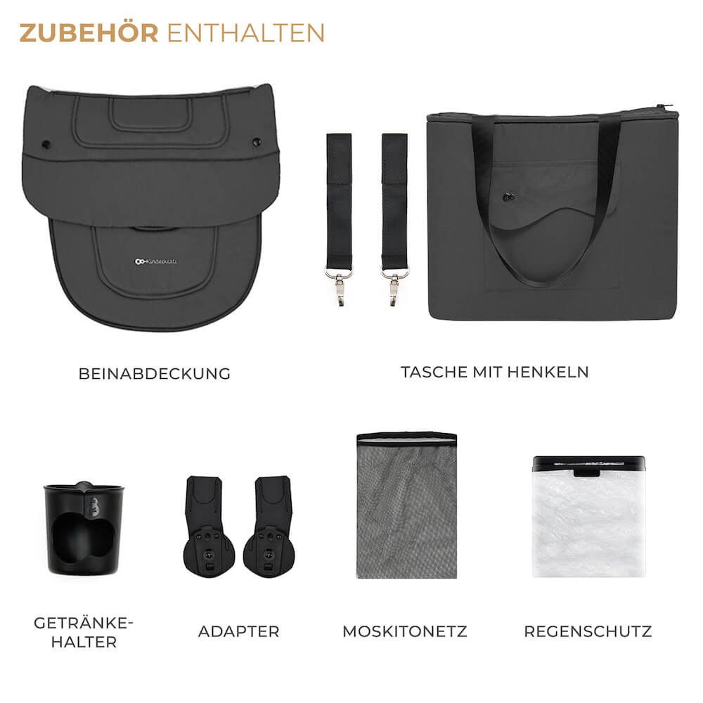 Kombi-Kinderwagen Kinderwagen 2in1 Yoxi / Kombikinderwagen